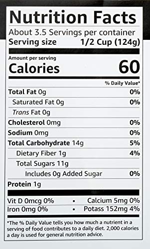 Amazon Brand - Happy Belly Yellow Cling Sliced Peach In Fruit Juice ,15 Ounces #TOP4