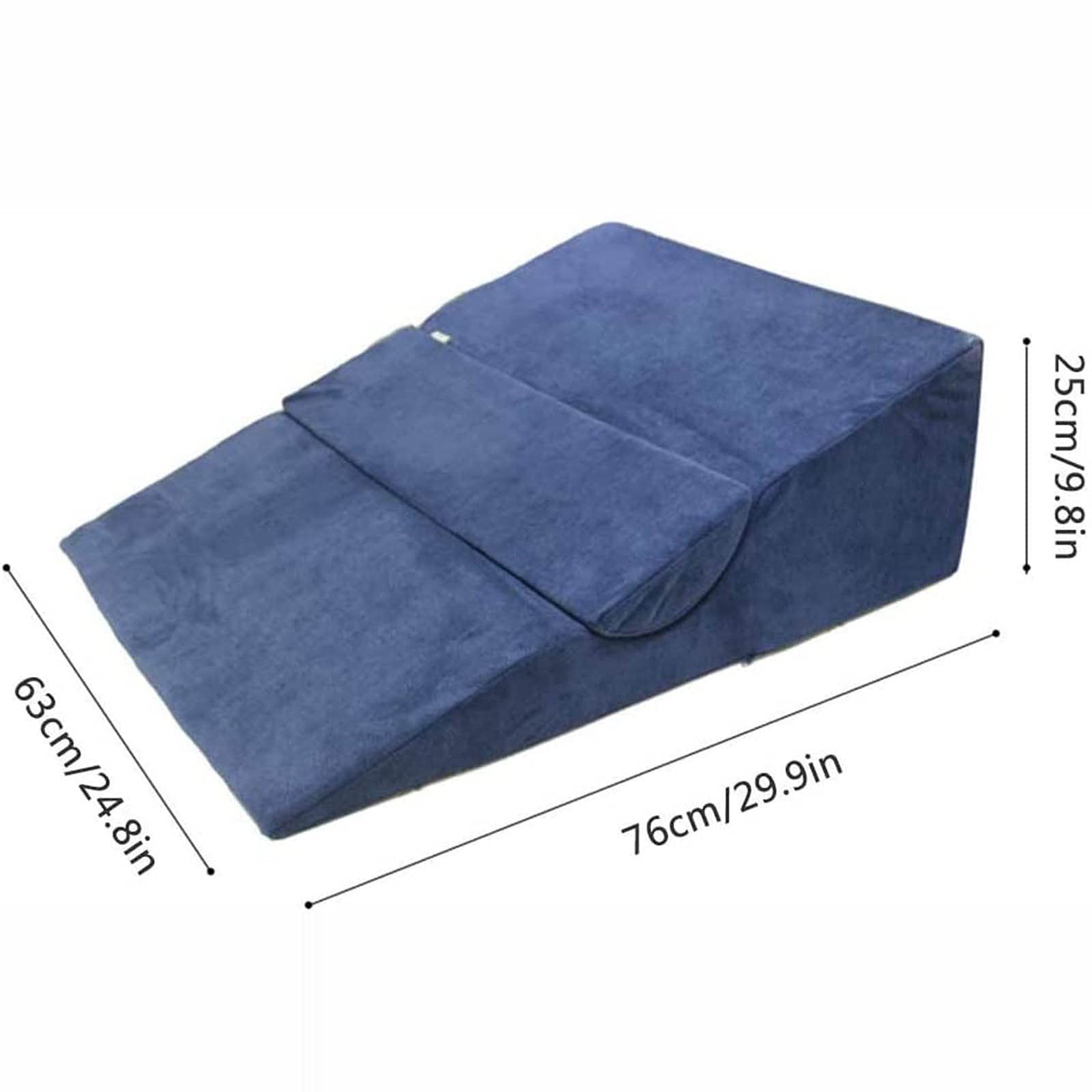 QARIDO Cuña Antireflujo Adulto, Almohada de Espuma de cuña antirreflujo Multiusos, para Adultos Soporte de Espalda para Alivio del Dolor