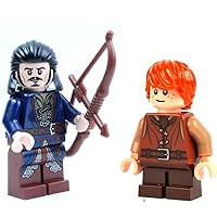 LEGO's The Hobbit The Battle of The Five Armies Loose Bard Minifigure & The Son of Bard [Loose