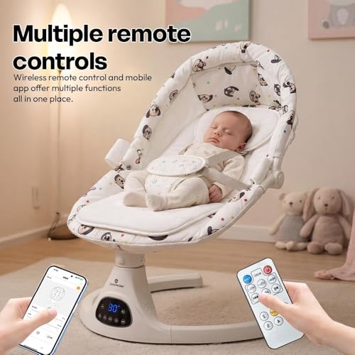 Image of StarAndDaisy Baby Rockers for 0 to 2 Years, Baby Multi Functional Rocker for Babies (601 Beige)