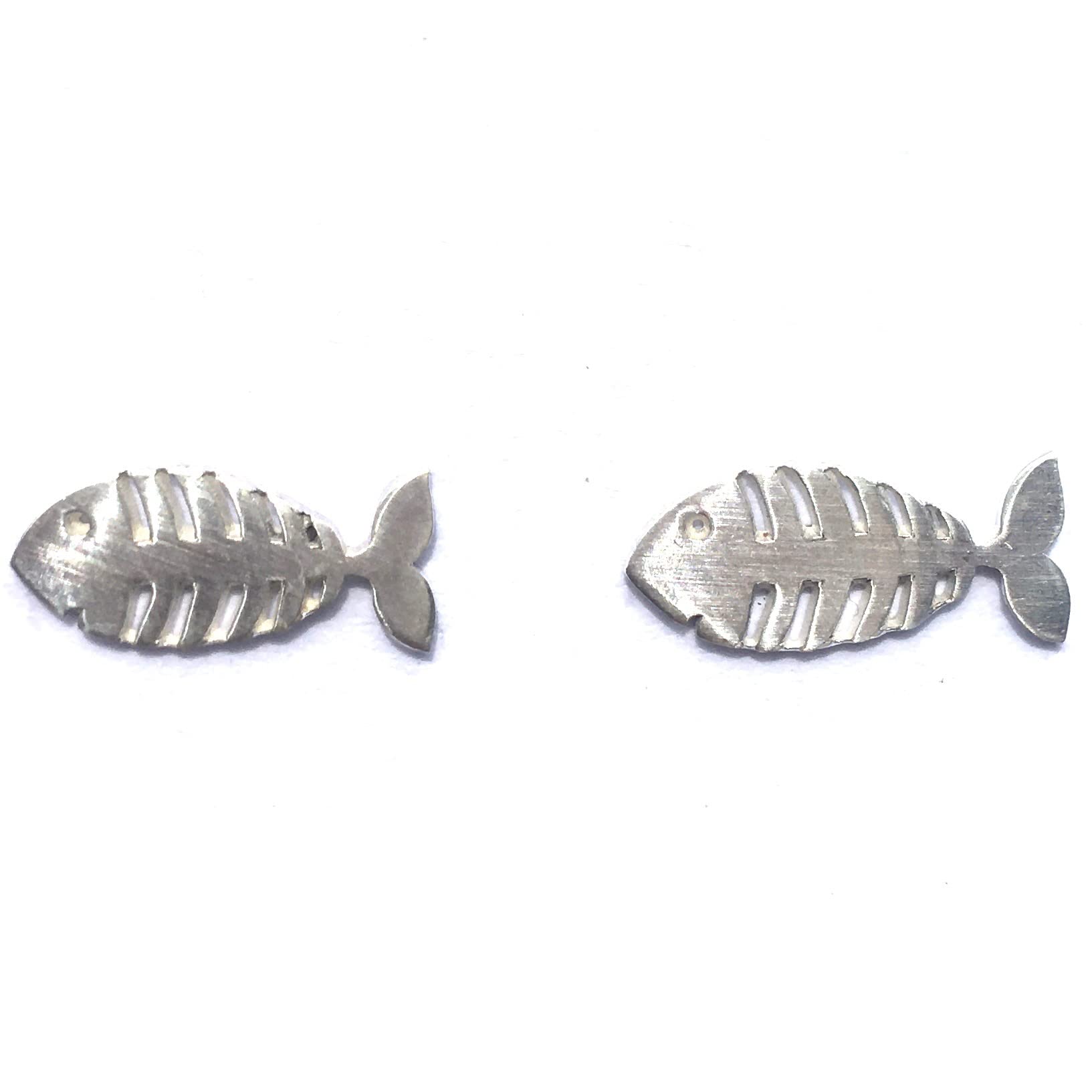Masbarata.es - Orecchini a mezza sfera, in argento Sterling 925/1000, placcati in oro 18 kt