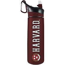 The Fanatic Group Harvard Tritan Plastic Frosted Sport Water Bottle, Design-1 - Burgundy