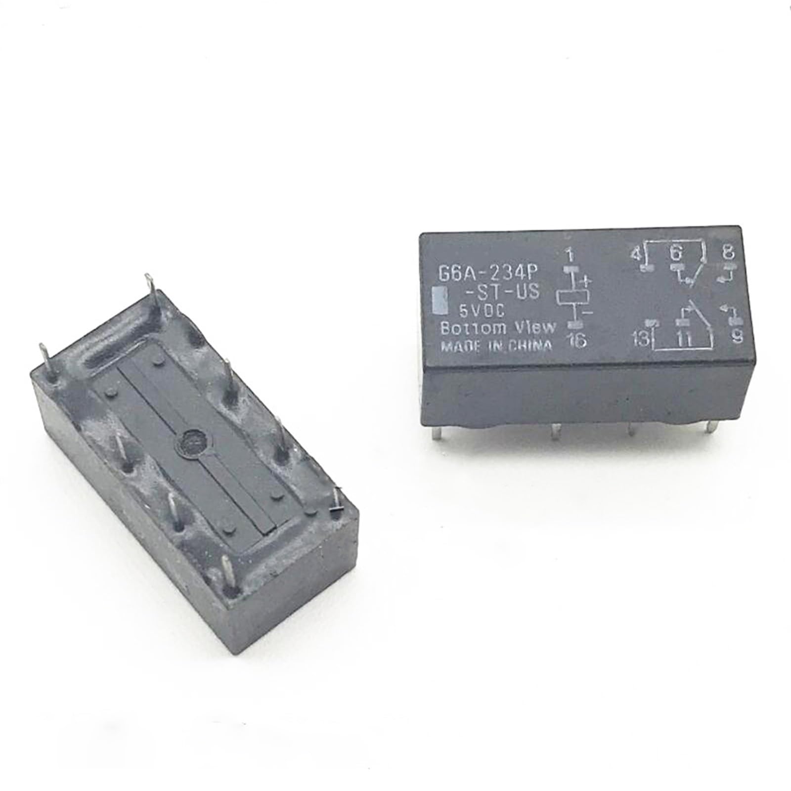 WEUSANXPL G6A-234P-ST-US G6A-234P-ST-US 5VDC DC5V 5V Relay 8PIN