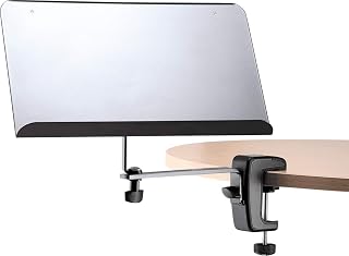 Konig and Meyer 11510.000.55 Sheet Music Holder Attaches to Tables and Tubes - Black
