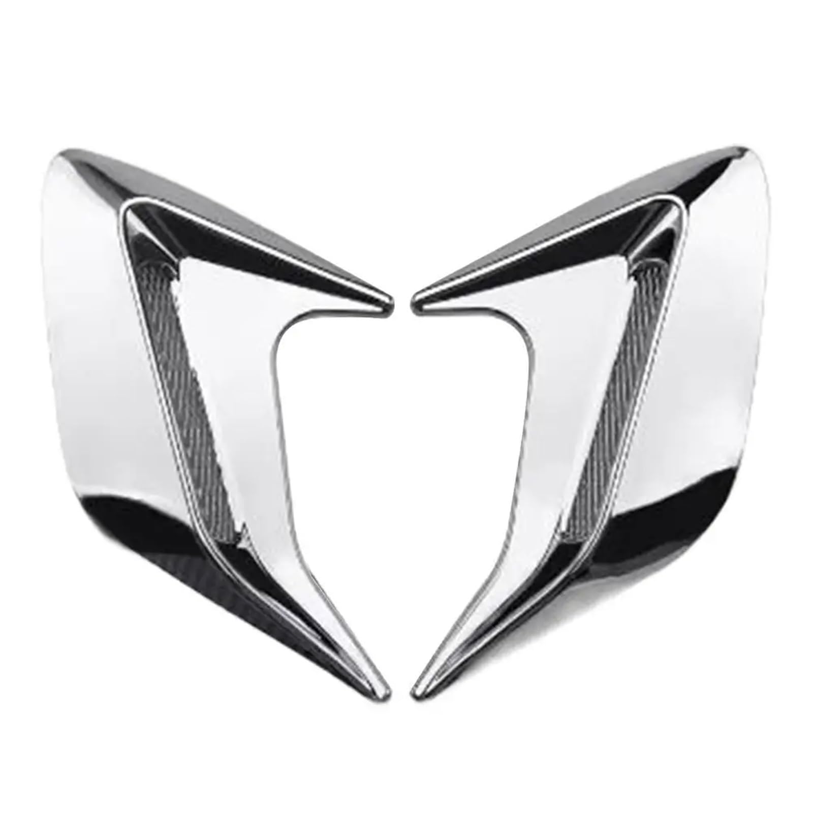 Car Side Wing Trim Car Side Vent Sticker Air Flow Sticker Shark Vent Outlet Trim(D)