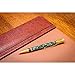 Dacasso Mocha Leather Side-Rail Desk Pad/Desk Protector, 38