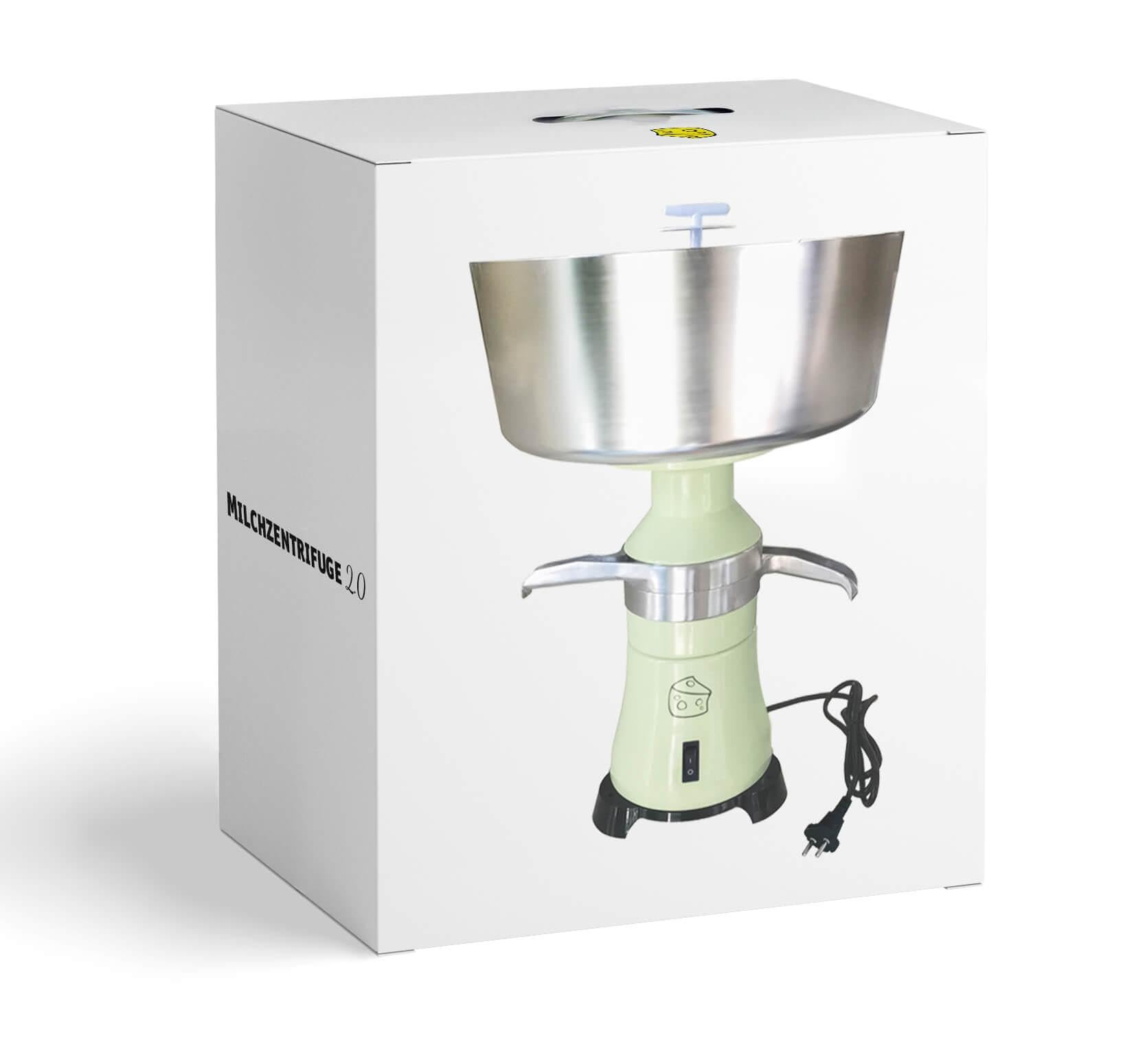 Milchzentrifuge 2.0 elektrisch, 110 l/h – trennt Rahm, Magermilch, Sahne | Rahm, Magermilch, Sahne selber machen, Trennen und zentrifugieren