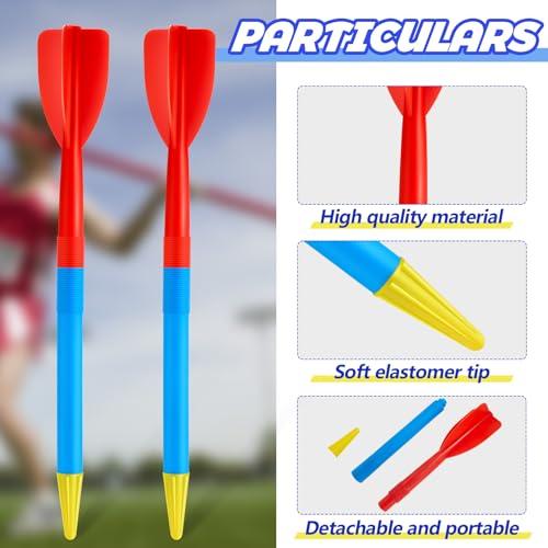 Wettarn WAY-WETTARN-8773 4 Pcs 300 Gram Training Javelin Track And Field Javelins Soft Plastic Javelin thumb #3