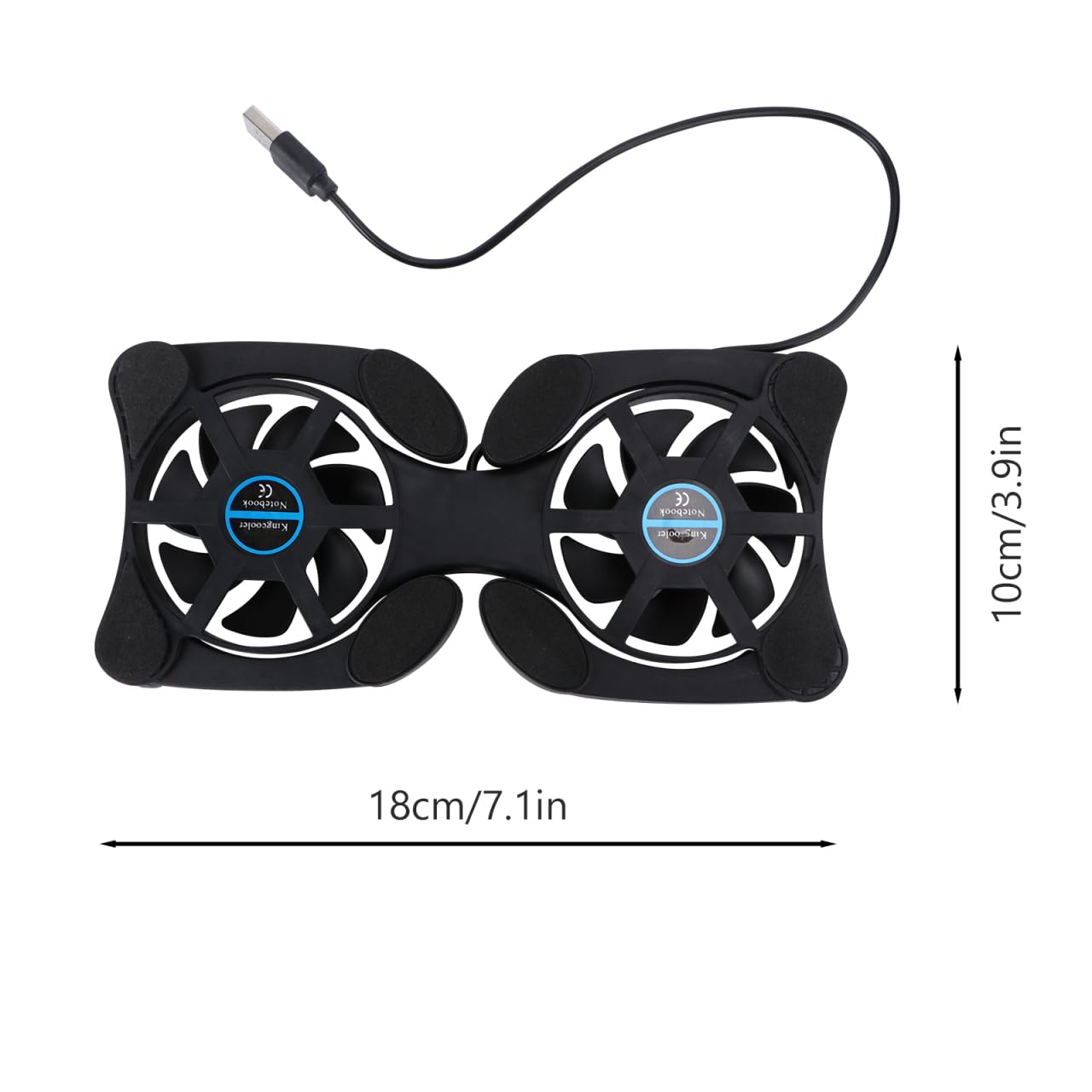 OSALADI Tapis de refroidissement ventilateur USB pour ordinateur portable
