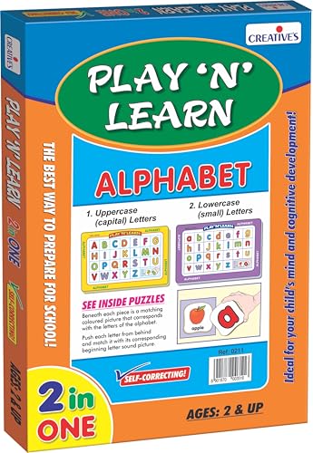 Image of Creative's Educational 0339 2-in-1 Alphabet Upper and Lowercase Game