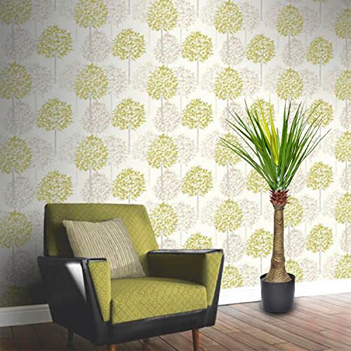 Image of Kayra Decor 3 Feet Cactus Plant -Big Plants for Living Room Artificial with Pot (Black)