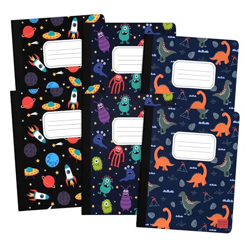Carnet de composition pour filles et garçons ScribbleMate : idéal pour les devoirs - 2
