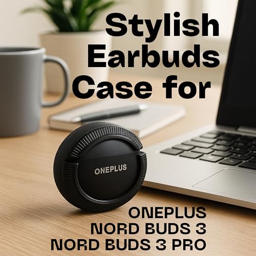 Image of Strong Protective Case Cover Made for OnePlus Nord Buds 3 & 3 PRO - Ultra-Strong Shockproof Shell with 3M Tape & Upright Stand Design