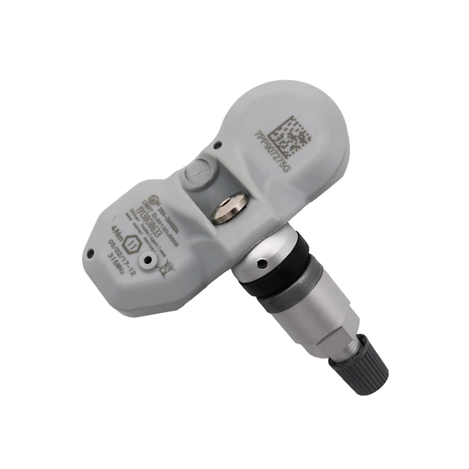 4 szt. Czujnik ciśnienia w oponach Czujnik TPMS OEM 7Pp907275G, dla Audi A8 2003-2010