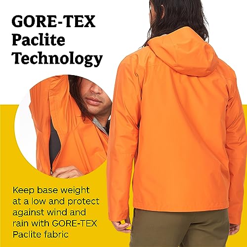 Image of MARMOT Men's GORE-TEX Minimalist Rain Jacket - Packable, Breathable, Durable Wind & Water Protection