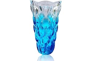Unbreakable Glass Vase Economic Blue - 3.5lb, 9.5inch