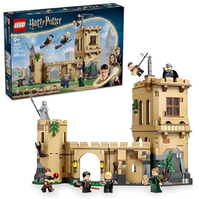 LEGO Harry Potter Hogwarts Castle: Flying Lessons Set with 6 Collectible Minifigures incl. Draco Malfoy & Professor McGonagall  Role Play Toy for Wizarding World Fans  9+ Year Old Boys & Girls  76447