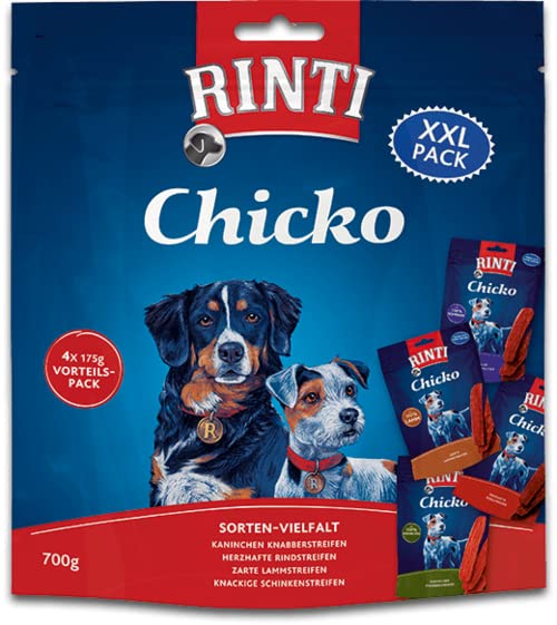 RINTI Chicko SORTENVIELFALT XXL für Hunde - 1 x 700g