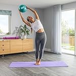 Core Balance 9 Inch Anti Burst Pilates Ball - Mini Exercise Ball for Yoga, Barre, Stretching and Core Stability Workout - Image 2