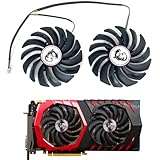 2PCS PLD10010S12HH DC12V 0.40A 4PIN for MSI RX 470 480 570 580 GTX 1080Ti 1080 1070 1060 Gaming Graphics Card Cooler Fan 10010B