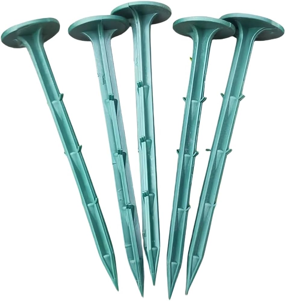 Amazon | LAISIZHU 防草シート 固定ピン 押さえピン 50本組 除草シート Amazon | LAISIZHU 防草シート 固定ピン 押さえピン 50本組 除草シート