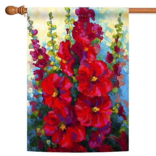 Toland Home Garden 109554 Bursting Floral Flower Flag 28x40 Inch Double Sided Flower Garden Flag for Outdoor House Flag Yard Decoration