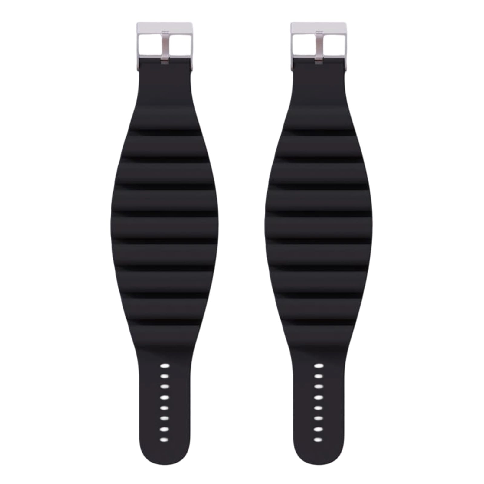 Fasce da polso e caviglia in silicone, design antiscivolo per allenamento fitness, corsa, palestra, antiscivolo, ponderate, in silicone, per polsi e caviglie, design stabile durante l'allenamento ad
