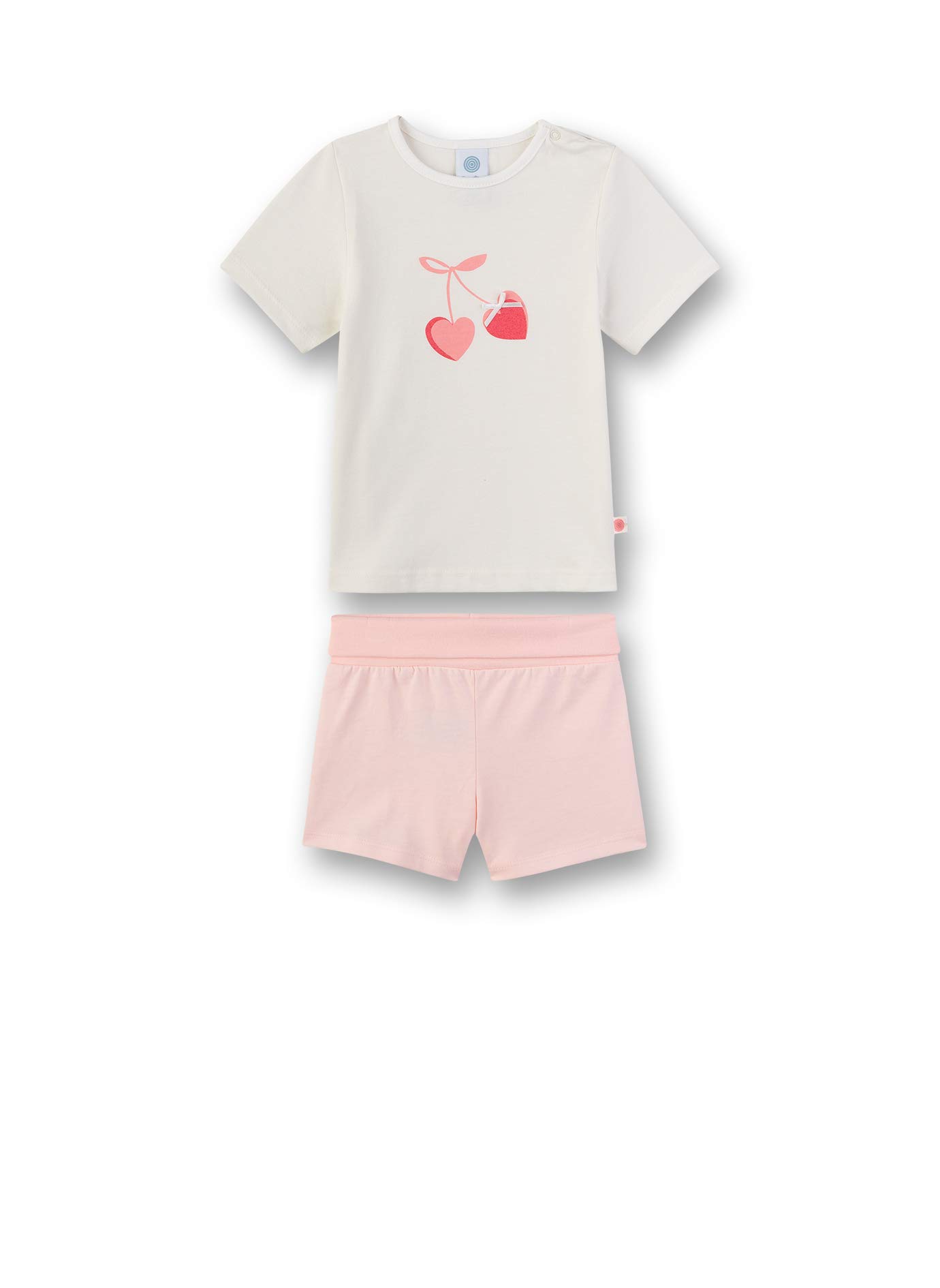 Sanetta Baby-Mädchen Pyjama Lang Zweiteiliger Schlafanzug