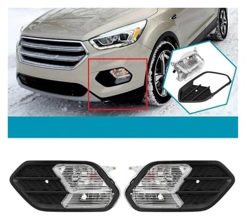 Antibrouillard avant LED pour Ford Kuga et Escape 2017-2018 (paire gauche droite) - 2