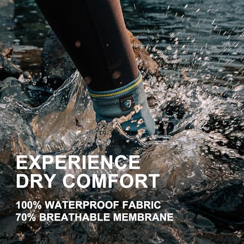 DexShell Waterproof Socks for Men & Women, Ultralite for Hiking Walking Outdoor Activities in Cold Wet Weather, Unisex Ankle2