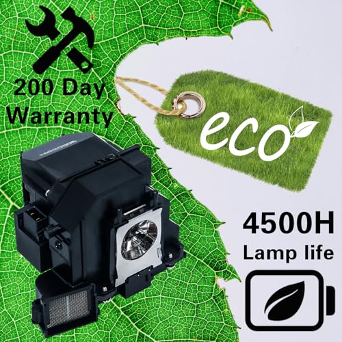 Image of V13H010L92 Replacement Projector Lamp Bulb for Epson ELPLP92 EB-1440Ui EB-1440UT EB-1460Ui EB-1460UT EB-696Ui EB-696UT BrightLink Pro 1450Ui BrightLink Pro 1460Ui EB-14X EB69X with Housing