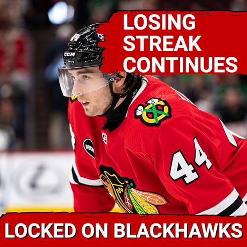 Chicago Blackhawks Losing Streak Hits Four Games After 4-3 OT Loss To Minnesota Wild Podcast Por  arte de portada