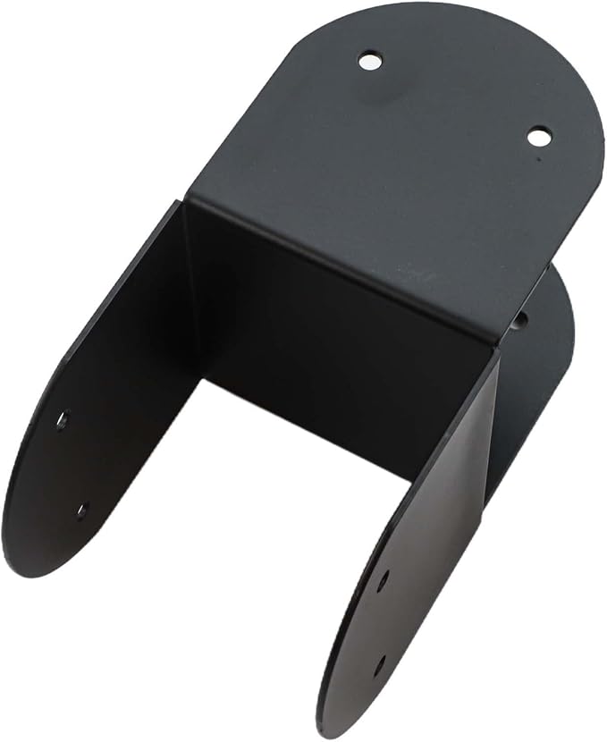 Soporte para unión viga a columna 9.4x9.4x18 cm negro 2 pzas miniatura 5