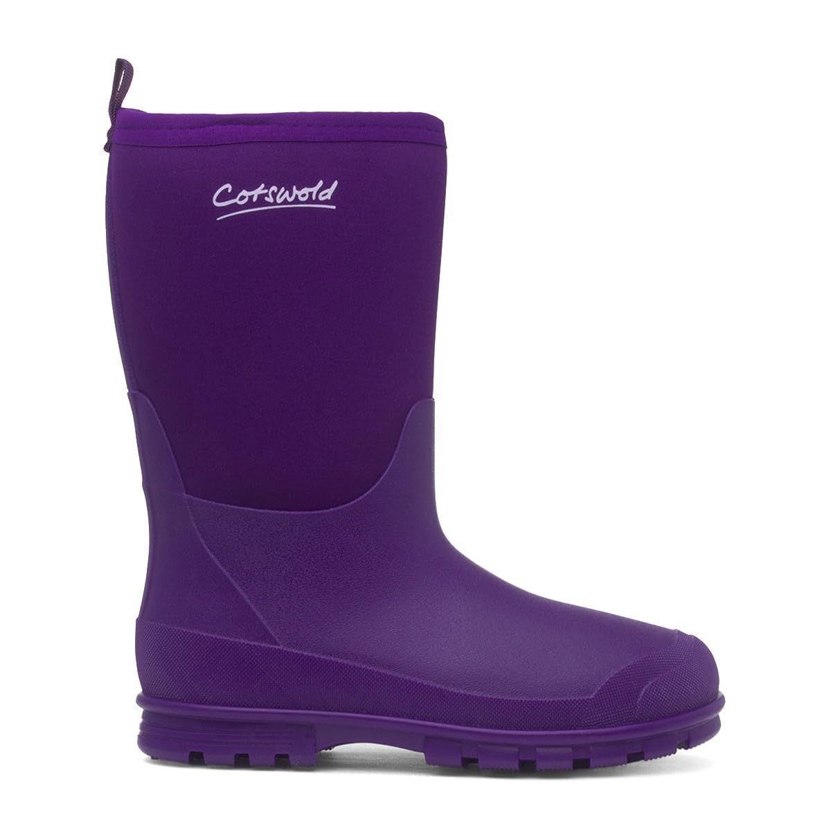 Cotswold Hilly Neoprene Kids Green Welly