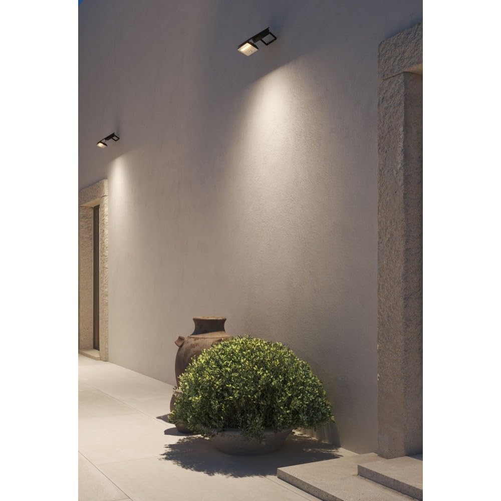 BENEITO FAURE Sky Solar Sensor lampa solarna LED z czujnikiem ruchu i zmierzchu, 8 W, 1600 lm, 4000 K, IP54, biała