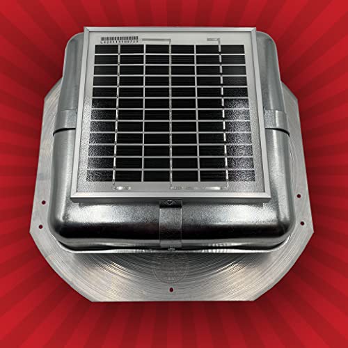 Solar Roofblaster With Galvanized Vent | Solar Roof Vent | 3 Watt | New And Improved Design #TOP4