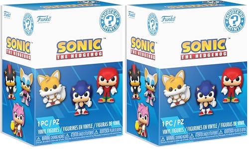 Funko Mystery Mini: Sonic The Hedgehog - 1 Of 12 To Collect - Styles Vary - Figura in Vinile da Collezione - Idea Regalo - Merchandising Ufficiale - Giocattoli per Bambini e Adulti - Video Games Fans