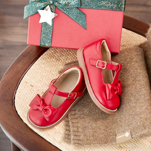 Image of Otter MOMO Toddler /Little Girls Mary Jane Slip-on School Uniform Party Dress Shoes
