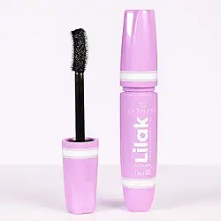 Máscara para Cílios Volume Lilak – Preto Intenso, Cílios Volumosos e Alongados, Efeito Duradouro