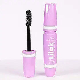 Máscara para Cílios Volume Lilak – Preto Intenso, Cílios Volumosos e Alongados, Efeito Duradouro