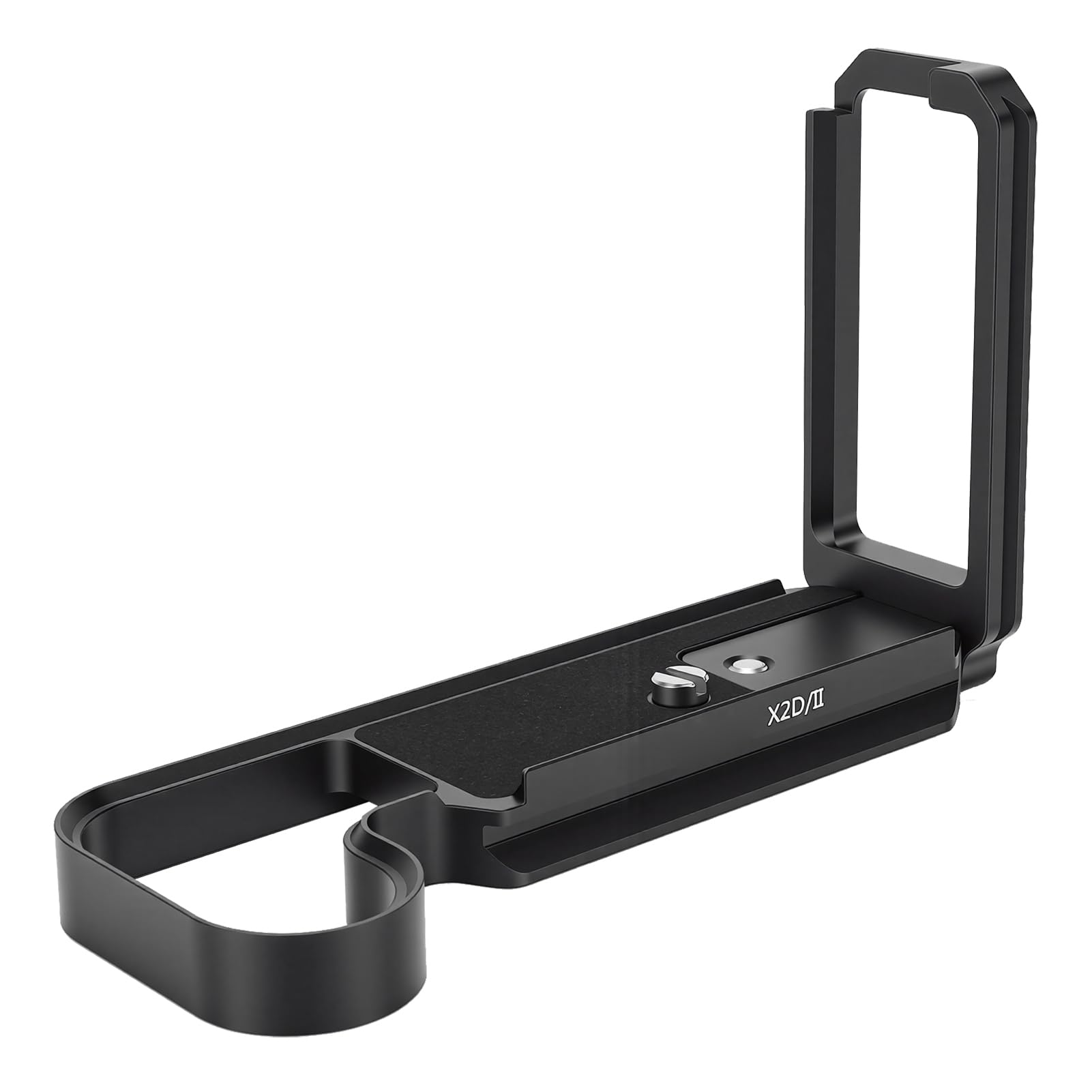 ASHATA Staffa a L per Fotocamera con Foro Filettato 1/4in 3/8in, Supporto | Aluminum Alloy Tripod Fast Release Plate, Quick Switch Vertical Horizontal Mount, for X2D X2D II
