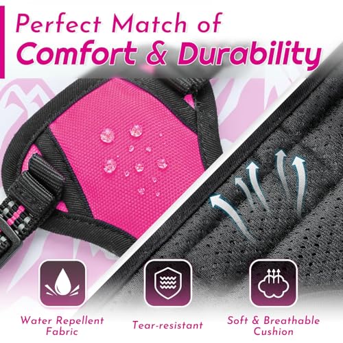 Image of Eagloo Dog Harness for Small Dogs, No Pull Pet Vest with 2 Leash Clips