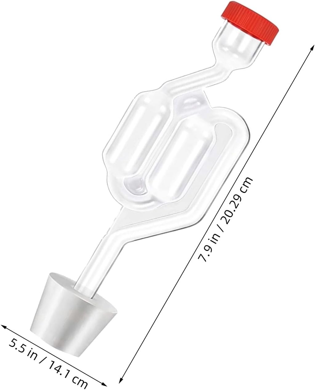 Ipetboom 3 Set Fermenter Airlock, Brewing & Fermentation Airlocks
