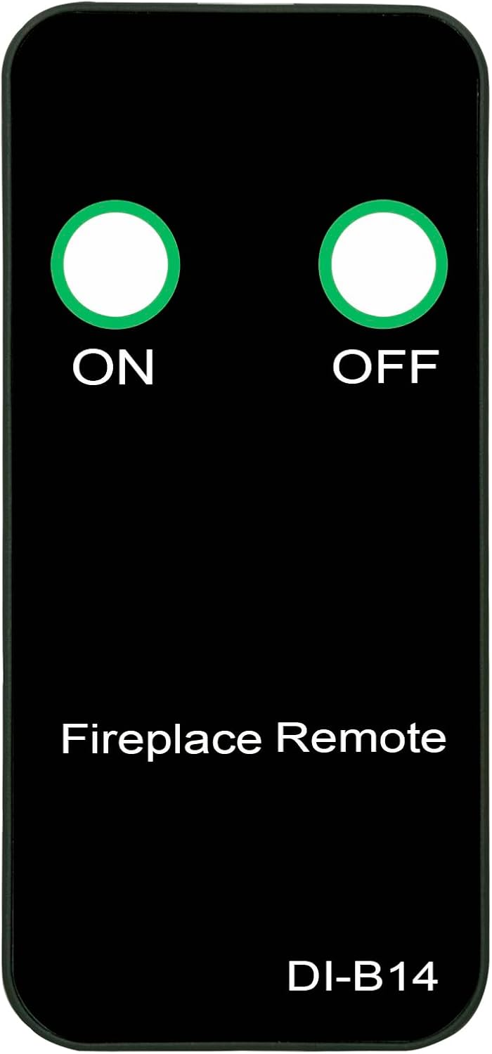 Replacement for Dimplex Fireplace Heater Remote Control Electralog DF203A DF2006 20" Compact 7207250100R05