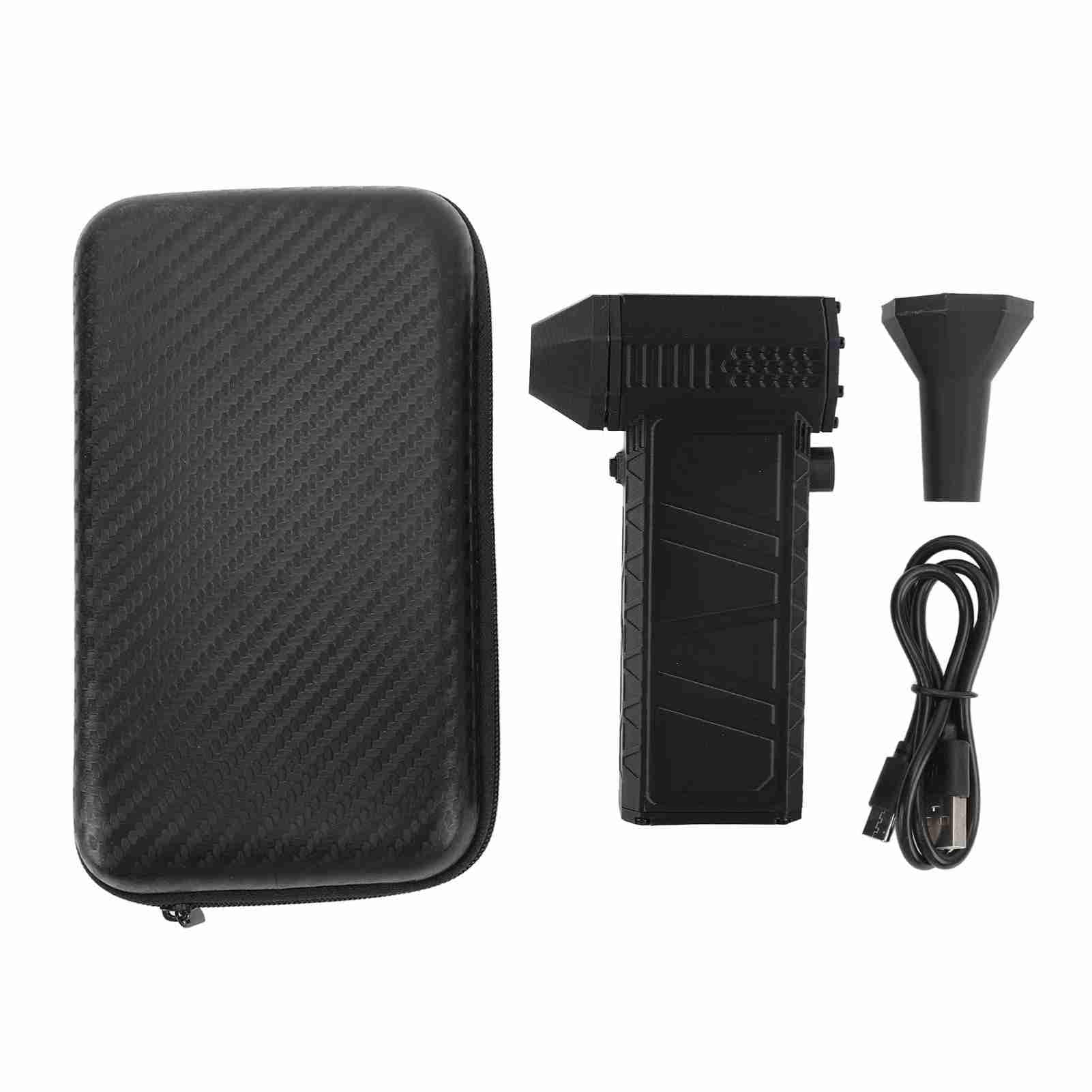 Soplador Seco a Chorro Portátil de Mano 130000RPM Brushle Jet Dry Blower Portátil de Mano 130.000 RPM Motor sin Escobillas Aspirador de Coche Plumero con Boquilla F Soplador Seco a Chorro de