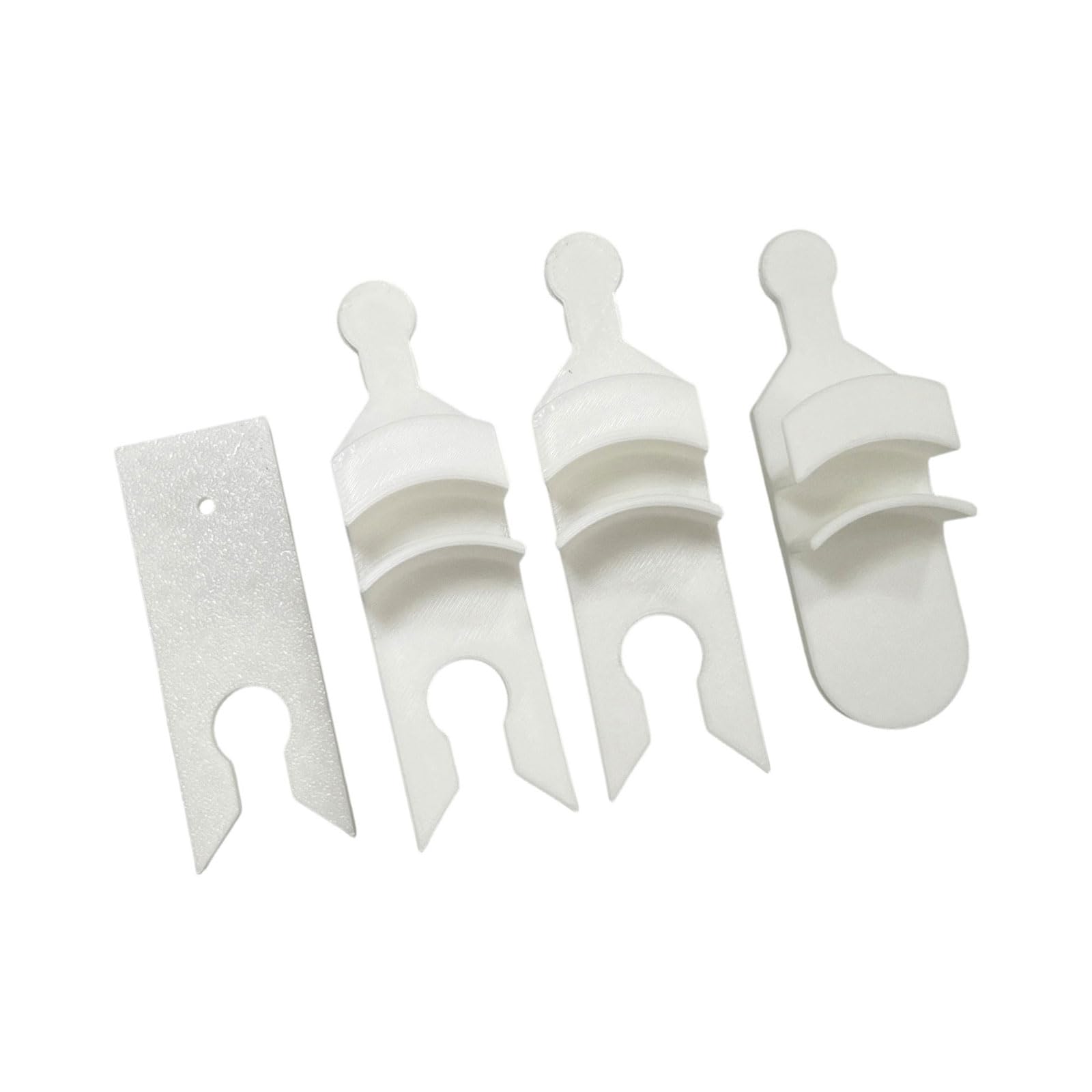 Yhplxyuus Modularized Hat Hanger for Door Back with Adjustable Hooks Space Saving Storage Solution for Caps and Scarves Polylactic Acid Hat Hanger