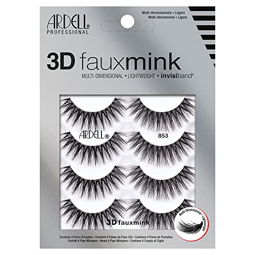 Ardell 3D Faux Mink Lashes 853 4 Pairs #TOP29