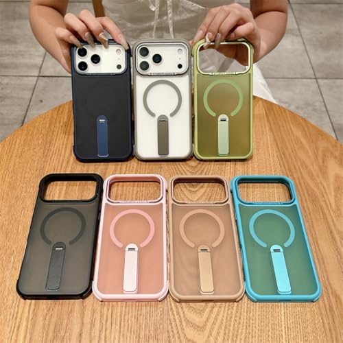 Coque mate iPhone 17 Pro Max verte pour sécuriser vos déplacements