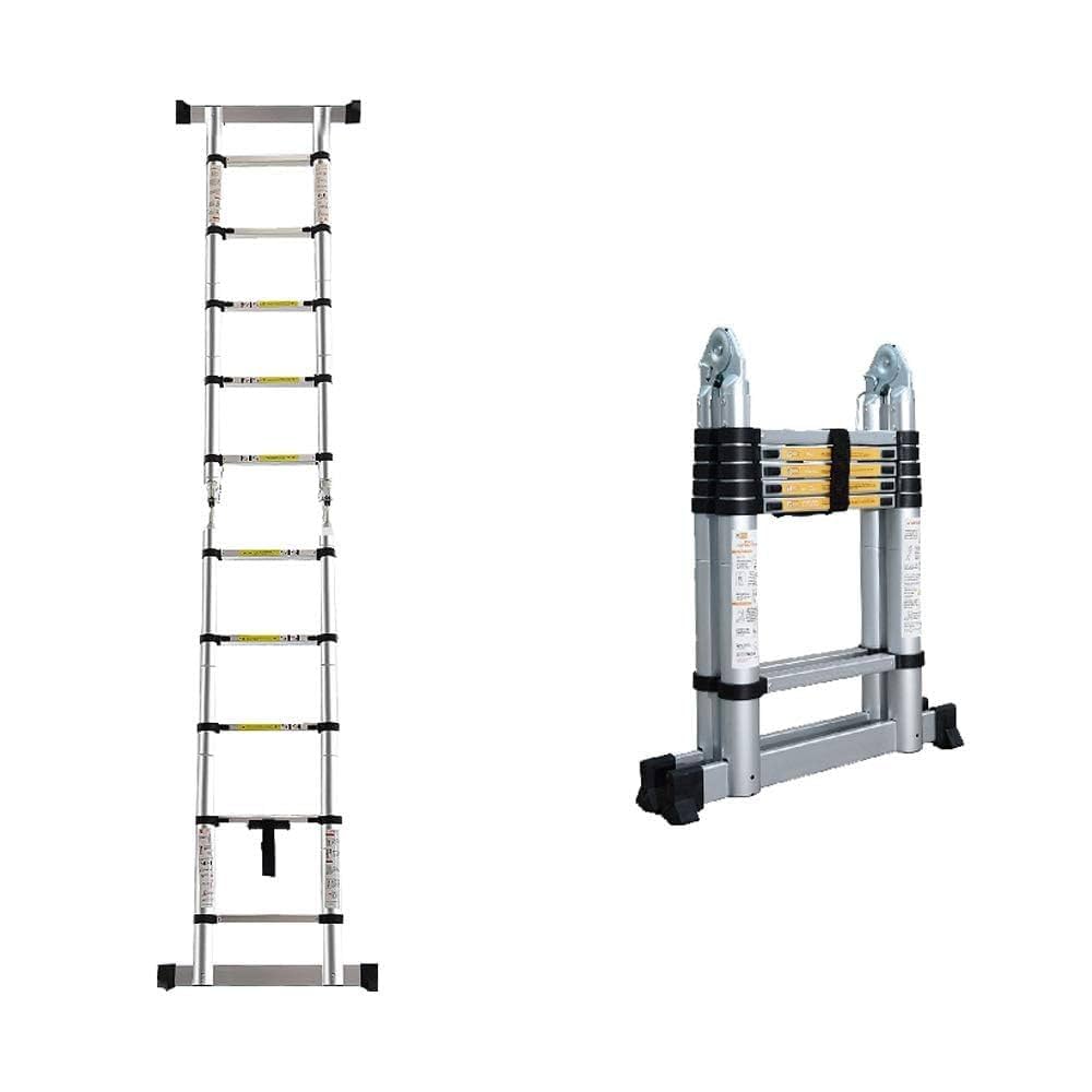 Amazon | 脚立 伸縮はしご スーパーはしご 3.8m 兼用 伸縮脚立
