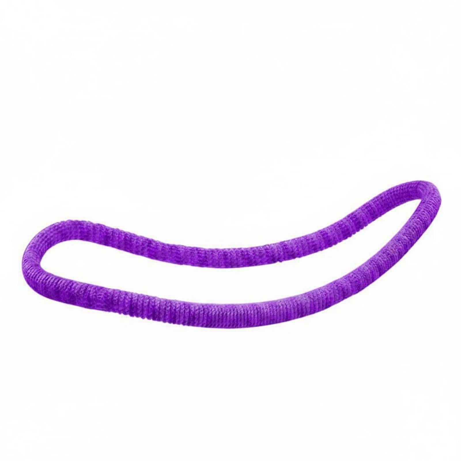 Quiet Operation Soft Flexible Exercise Hoop Non-Pinching Weighted Fitness Hoop Massage Effect Waist Toner Foldable for Women, Beginners, Home Gym, Office, Purple, 2KG-image-14